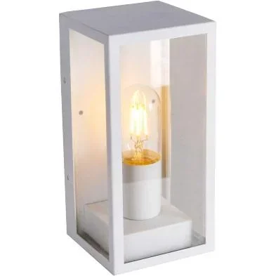 "VT-837 Wall light - 1 light - Aluminum - White - IP44 image"