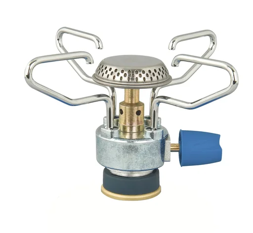 "Bleuet Micro Plus, gas cooker for valve cartridges, with Easy Clic Plus system, compact and lightweight design image"