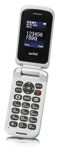 "Mobile phone with dual SIM and SOS direct dial button image"