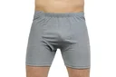 Retro shorts, dark grey/melange, size M