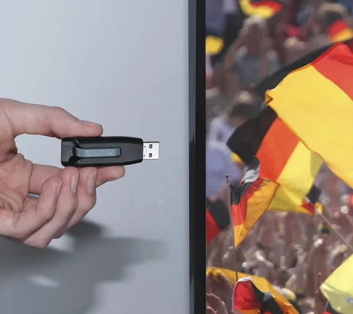 "64 GB USB 3.2 GEN1 Speicherstick, V3 Store n Go in grau image"