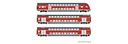 3-piece set: double-decker carriage, DB AG (AC)