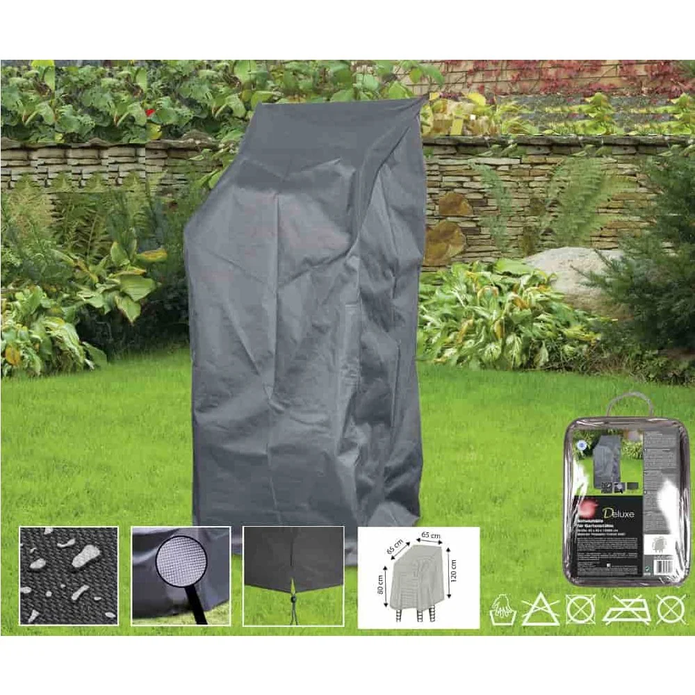 Deluxe Garden Chair Cover, Waterproof Patio Chair Covers, Outdoor Furniture Protector 65x65x120/80cm