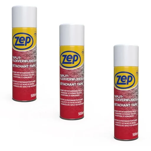 "ZEP Carpet Stain Remover - 500 ml x 3 pieces - Value Pack - 3 pieces image"