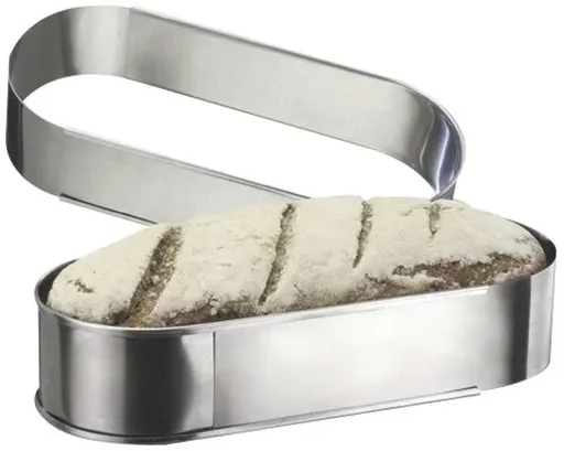 "Oval baking pan, 27-40 cm extendable, stainless steel image"
