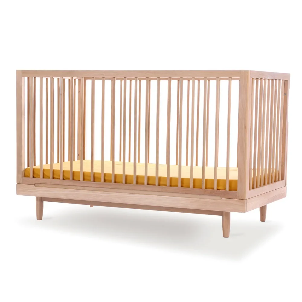 "Nobodinoz baby bed "Pure" oak 70 x 140 image"