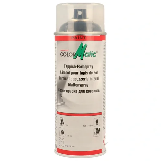 "1-component carpet paint spray, color black, 400 ml image"