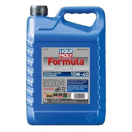 "Mineral engine oil Formula Super 15W-40, 5 liters image"