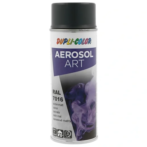 "Aerosol Art spray can, RAL 7016, anthracite grey, semi-gloss, 400 ml image"