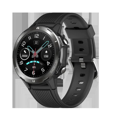 "Smartwatch with heart rate sensor image"