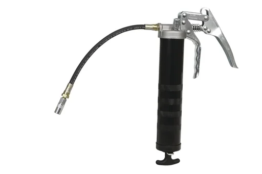 "One-hand grease gun Vario Premium, ergonomic image"