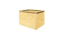 Modular raised bed, wall thickness 21 mm, natural, 100 x 71 x 69 cm