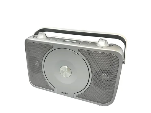 "Vertical boombox with CD and AUX-IN image"