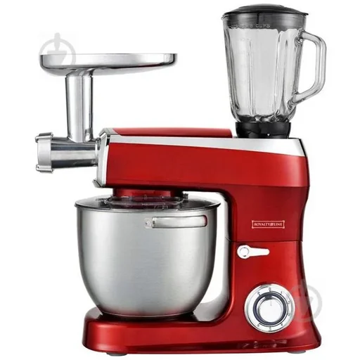 "2100W - 3-in-1 Food Processor - Red image"
