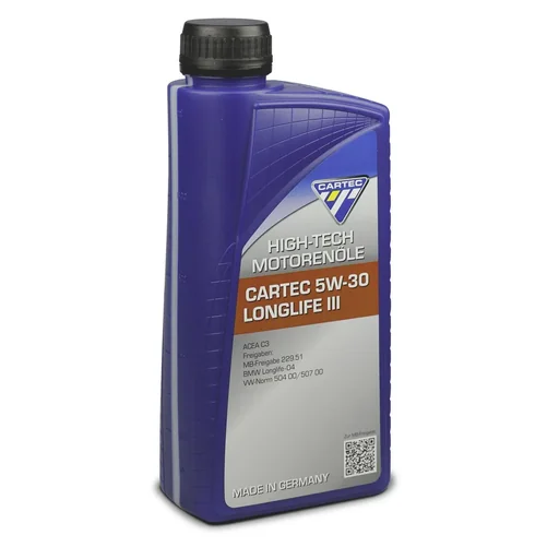"High-Tech Longlife III 5W-30 synthetic engine oil - 1 liter image"