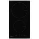 Induction cooker with 2 cooking zones, touch control 3500 W glass