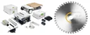 Systainer cordless table saw complete set, including saw blade