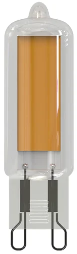 "LED high-voltage pin base lamp with 4 watts, G9, warm white - 2 pieces + 1 piece FREE image"