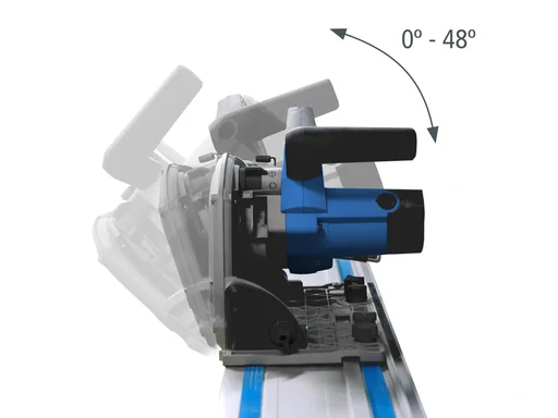 "Plunge saw, 1200 W with guide rail, 70 cm image"