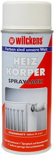 "Radiator spray paint, semi-matt white, 400 ml image"