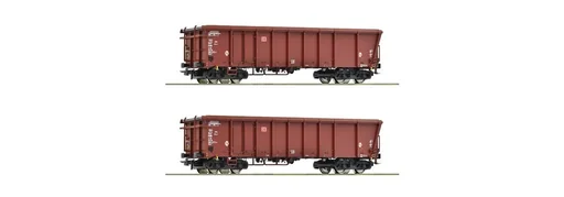 "Set of 2 DB-AG rolling roof wagons image"