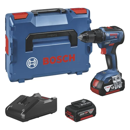 "Akku-Bohrschrauber GSR 18V-55 (2x 4.0 Ah; GAL 18V-40; L) image"