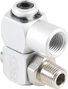 Pneumatic rotary connector 1/4"