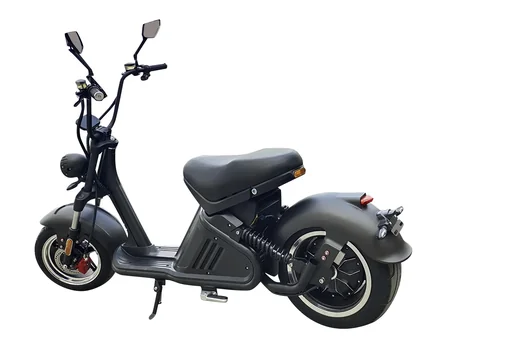 "La Potenza electric scooter, 45 km/h, 3000 watts, 60V/20 Ah lithium-ion battery, black image"