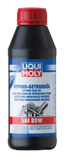 "Hypoid gear oil (GL 5) SAE 85W-90, 500 ml image"