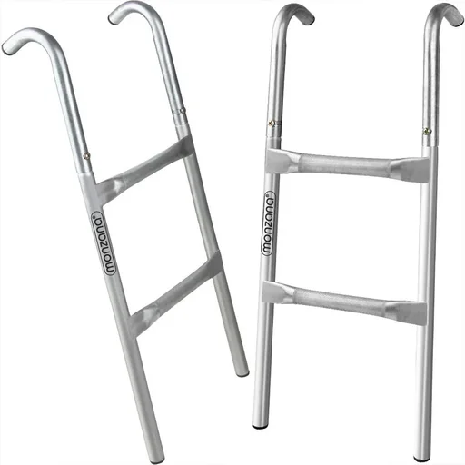 "Trampoline stairs 76 cm / 2 metal steps image"