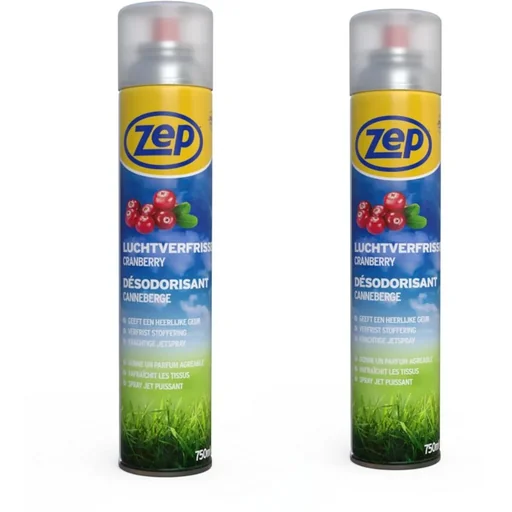 "ZEP Air Freshener Cranberry Scent - 750 ml x 2 pieces - Price Reduction - 2 pieces image"