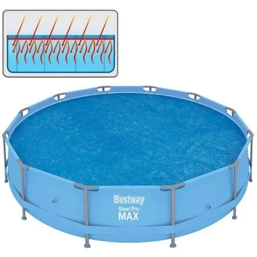 "Pool cover à 356 cm for Fast Set Pool à 366 cm image"