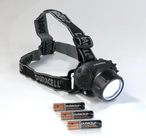 "Headlamp with 19 LEDs including batteries image"