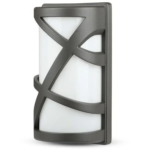 "VT-745 Outdoor Wall Light - E27 Socket - Grey image"