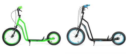 "BMX Scooter, green image"