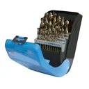 25-piece cobalt drill bit set 1 - 13 mm