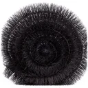 Gutter brush black - Ø10 CM X 4 MTR