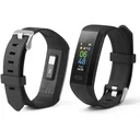 Fitness tracker with temperature display
