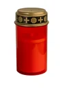 LED grave light red with flickering flame and timer