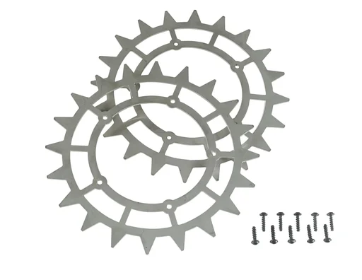 "Wheel clamp set suitable for all Robolinho® models, stainless steel image"