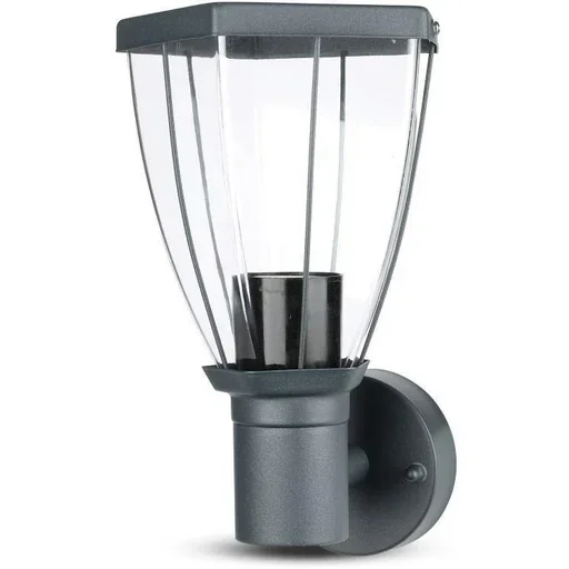 "VT-835 Outdoor Wall Light - Stainless Steel - E27 Fitting - IP44 image"