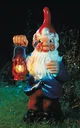 Dwarf with lantern, 95 cm - Giant dwarf