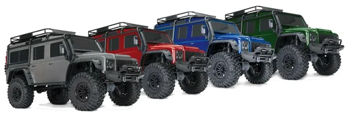 "TRX-4 Land Rover Crawler 1/10 red Crawler 2.4GHz (Link-capable) without battery, without charger image"