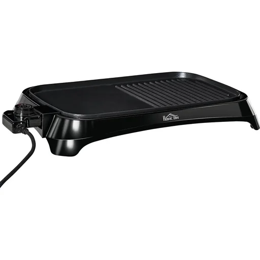 "Electric grill table grill electric with adjustable thermostat non-stick grill plate 1600 W BBQ table grill Tep image"