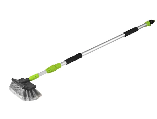 "Washing brush with telescopic rod image"