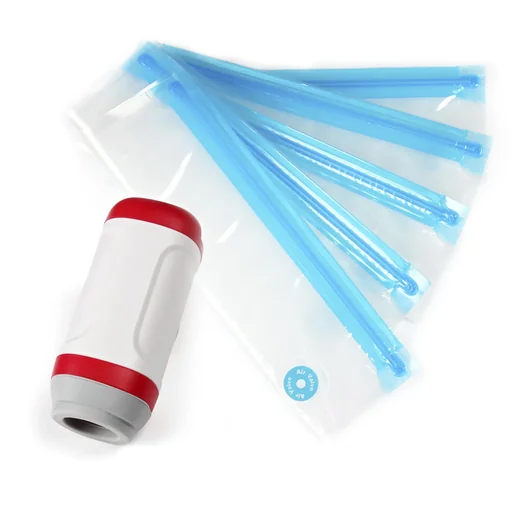 "Multi-vacuum sealer with 5 zipper food bags image"
