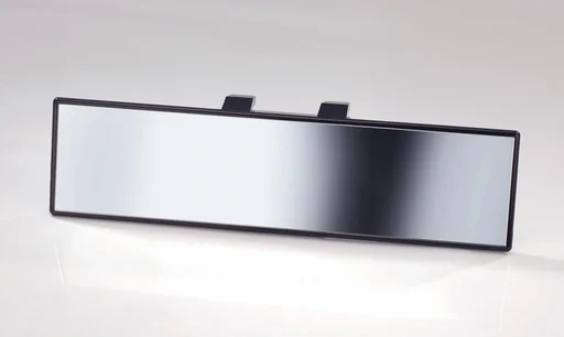 "Panoramic rearview mirror image"