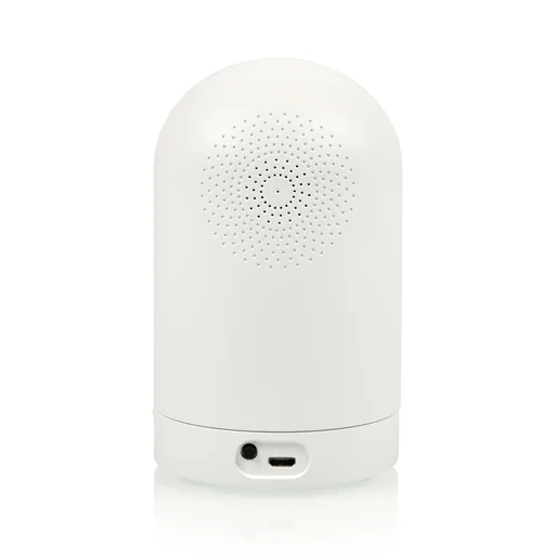 "Digital indoor surveillance camera with night vision and recording function, swiveling image"