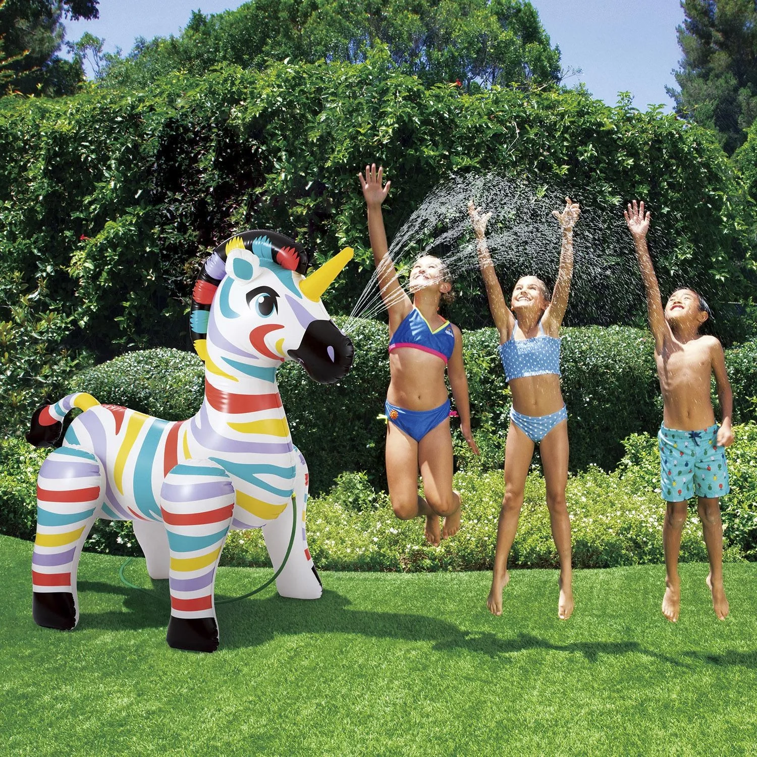 "Sprinkler Zebra 157x94x157 cm Bunt image"