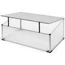 Small greenhouse 100 x 60 x 40/31 cm
